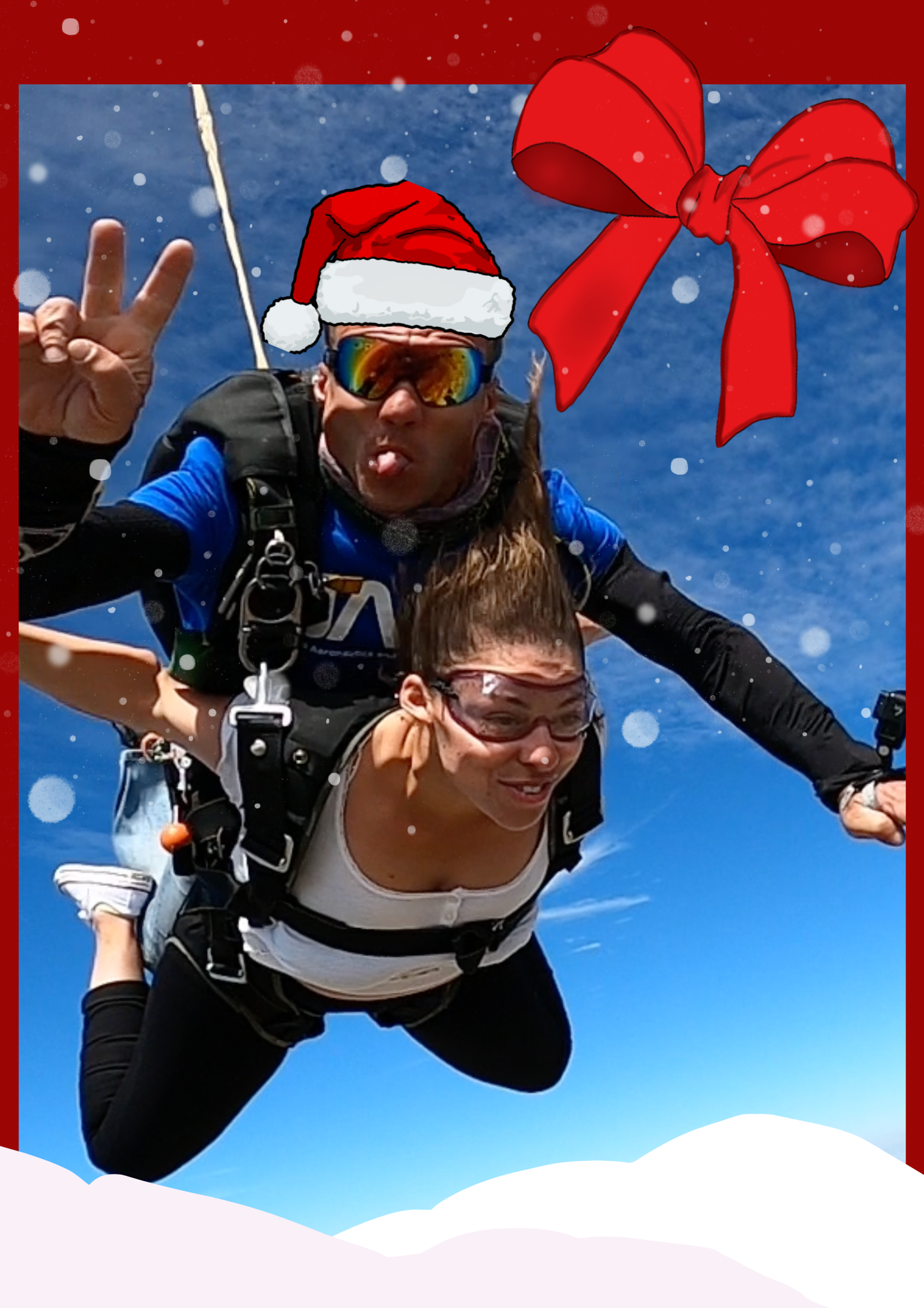 Offrir un saut en tandem